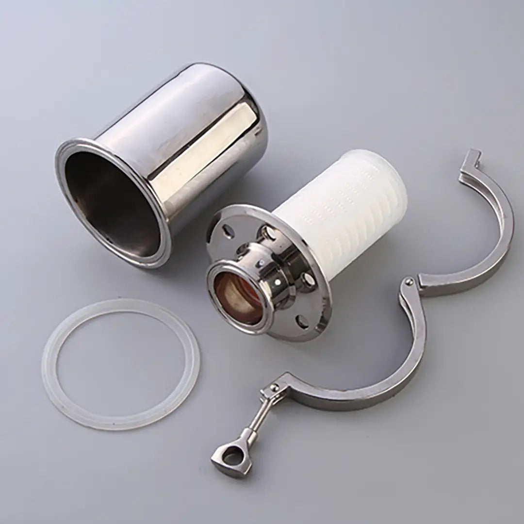 Stainless Steel Sanitary TC Air Breather Valve with PP Element