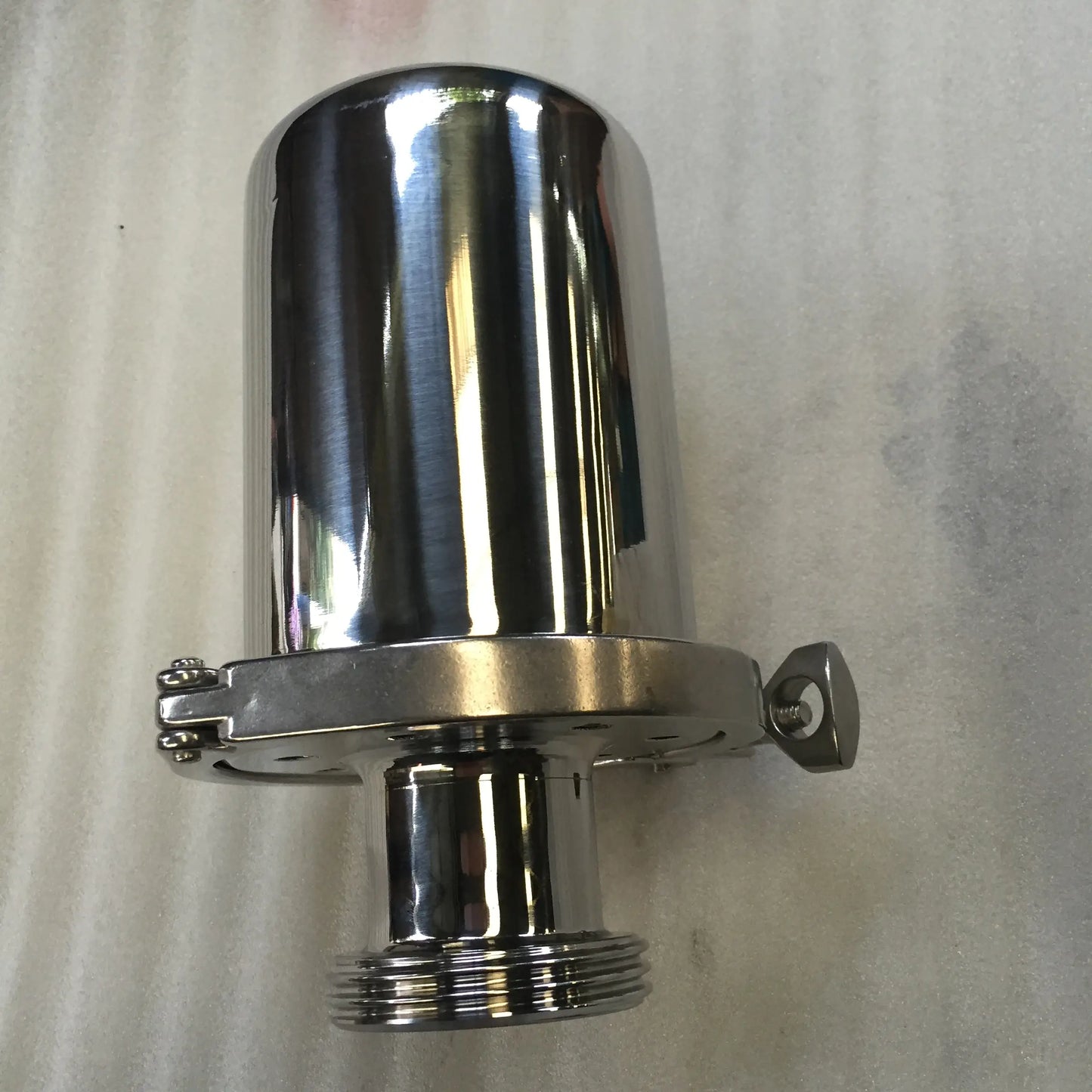 Stainless Steel Sanitary TC Air Breather Valve with PP Element