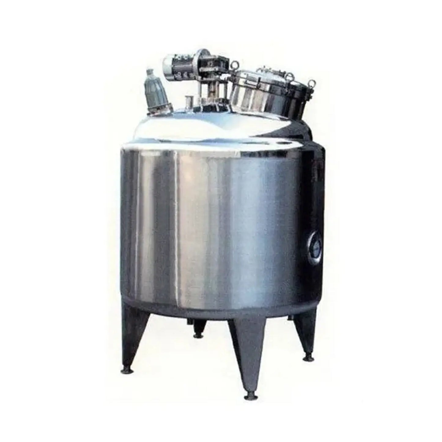 Stainless Steel Sanitary Three Layers Mixing Tank SS304 SS316L