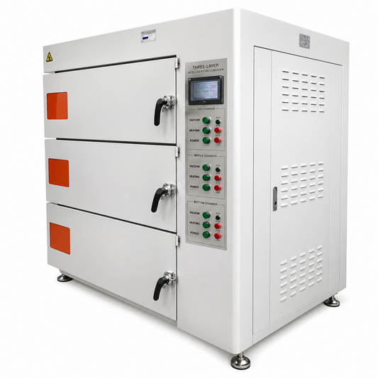 Three-Layer Intelligent Vacuum Oven