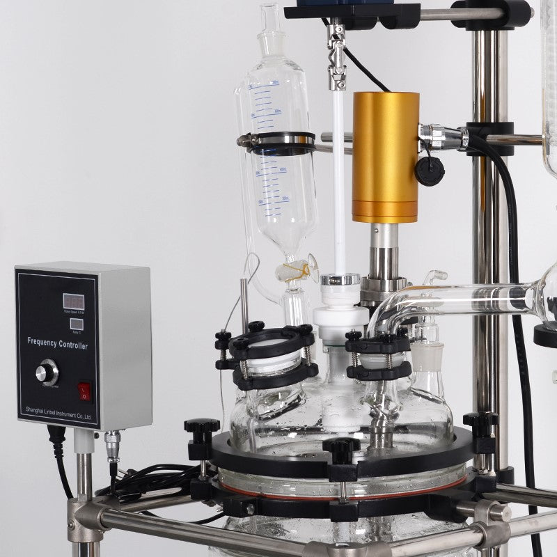 Ultrasonic Generator Glass Reactor